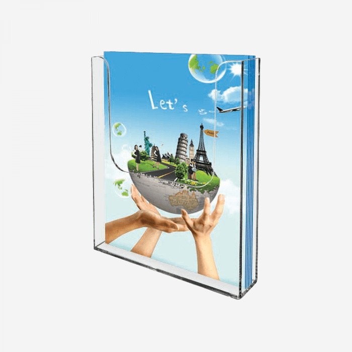 Pleksiglas zidni držač za brošure A5 Cijena